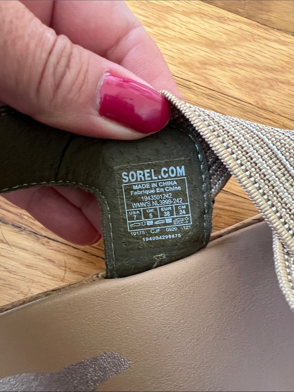Sorel Cameron Slingback Platform Sandal *NWOT* - Picture 4 of 4